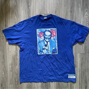 Streetwise Vin Scully Dodger Blue TShirt west coast apparel 4xl